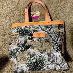 Jon Hart tote bag cactus pattern